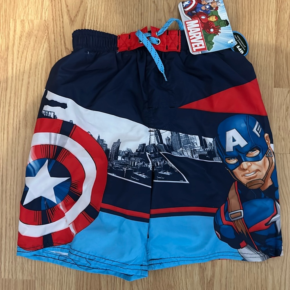 Swimwear captain america
